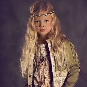 Jak & Peppar Crochet me Love Jacket 14 EUC